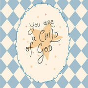 Chid of God and Stars - Nursery & Kids Wall Art