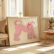 Pink Poodle – Nursery & kids wall art