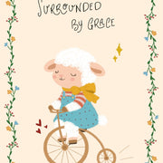 Cute Lamb Baby – Nursery & kids wall art