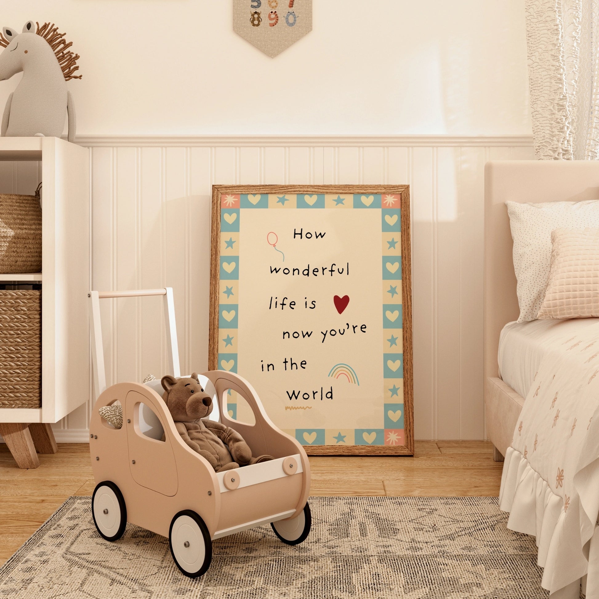 Stampa per cameretta Sweet Folk