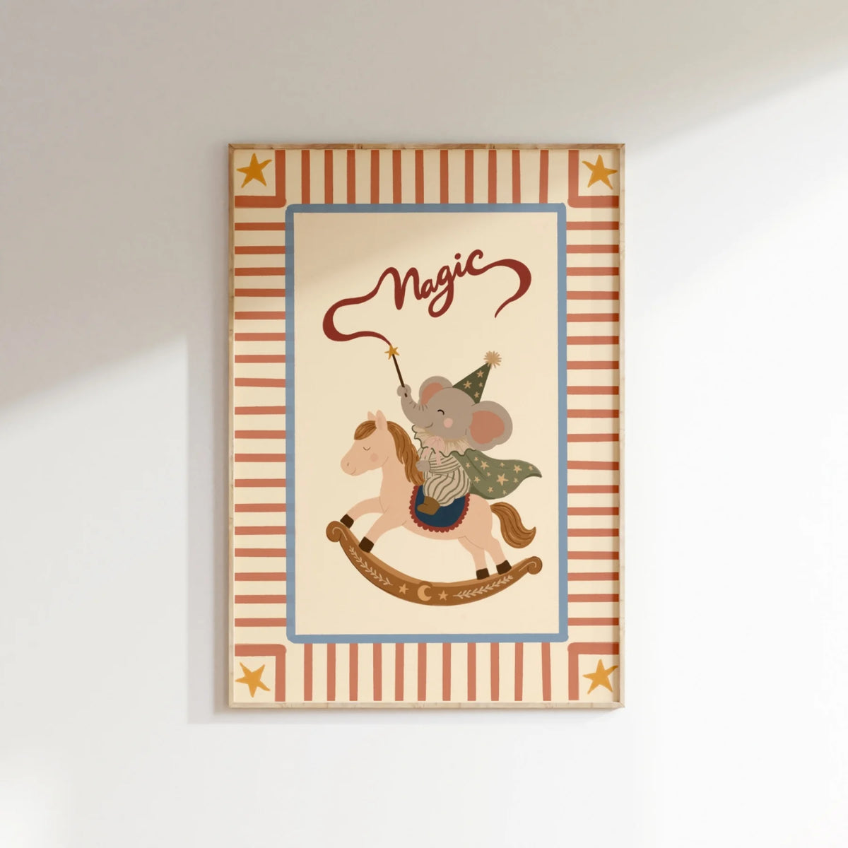 A Little Rocking Horse Magic – Nursery & Kids Wall Art