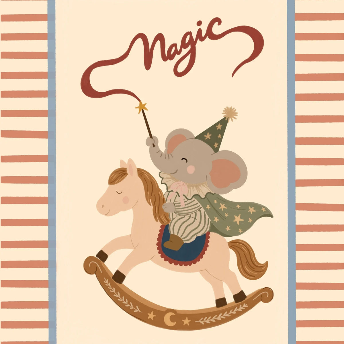 A Little Rocking Horse Magic – Nursery & Kids Wall Art
