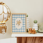Chid of God and Stars - Nursery & Kids Wall Art