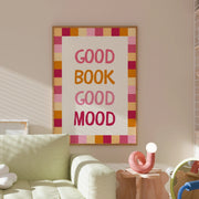 Good Book Good Mood – Bookish Wall Art