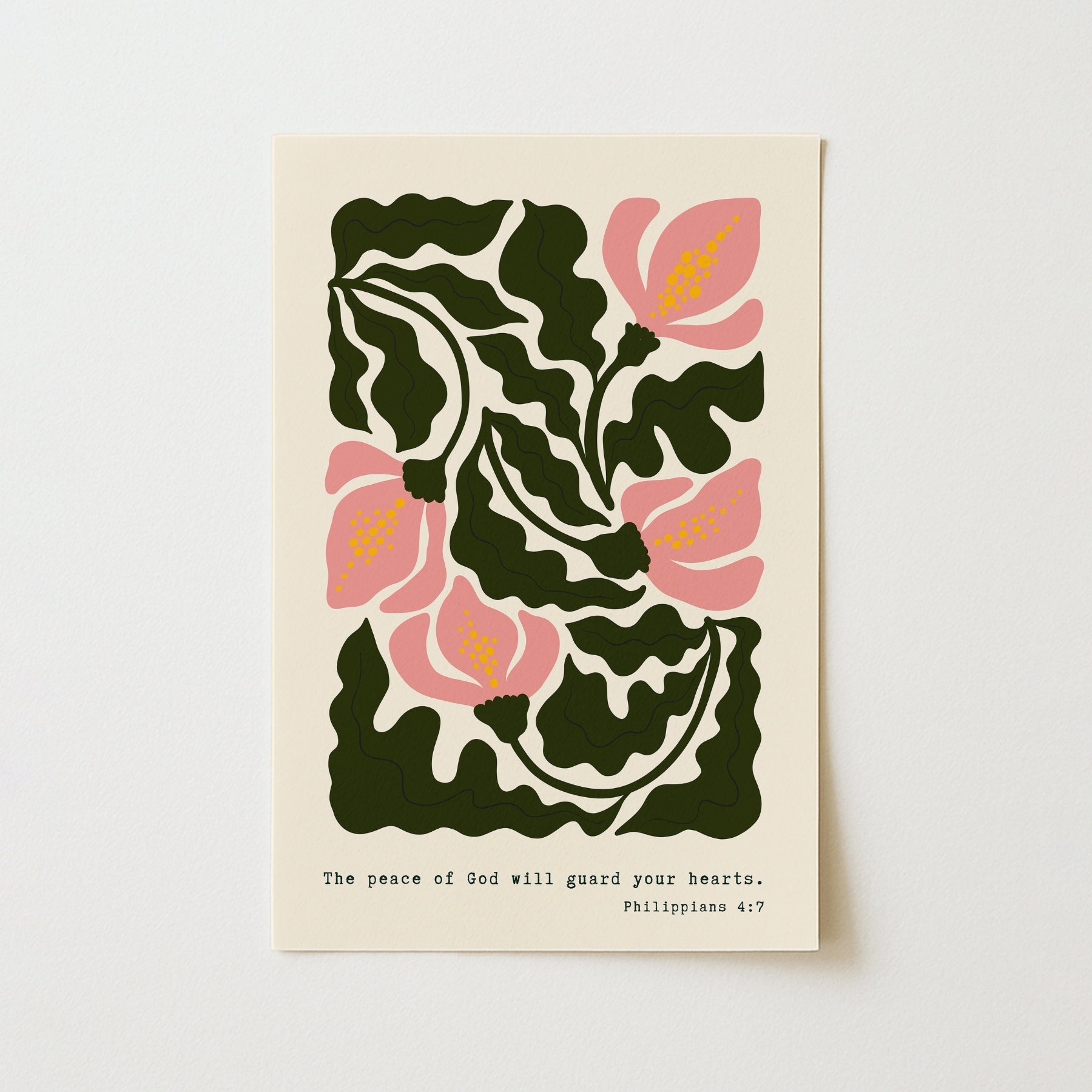 Peace of God Bible Verse Wall Art – Philippians 4:7 Printr