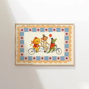 Circus Animal Parade – Nursery & kids wall art