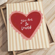 You Are So Loved – Nursery & Kids Canvas Wall Art
