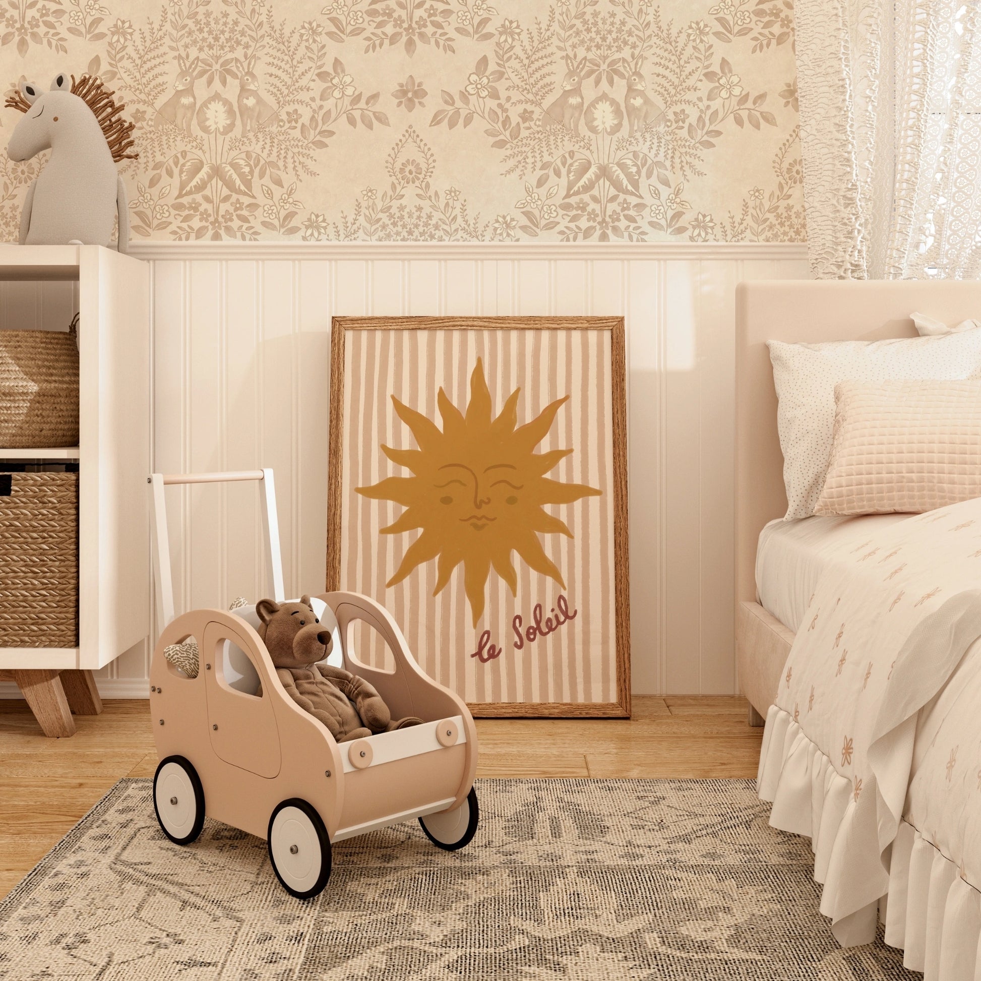 Le Soleil Nursery Print