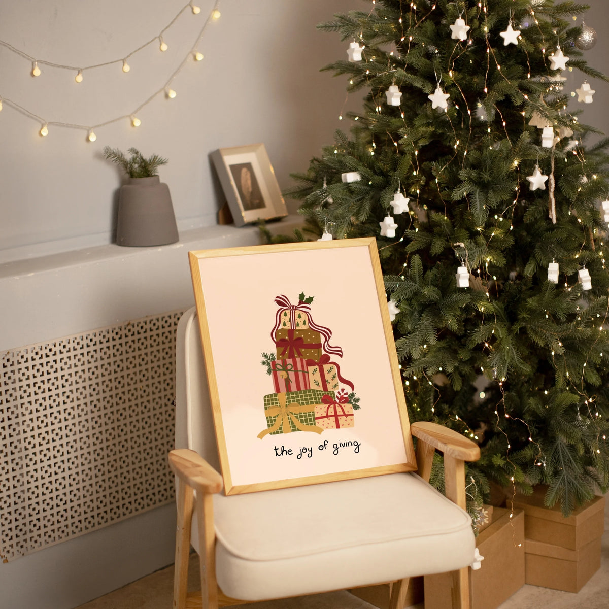 The Joy of Giving – Poster di Natale