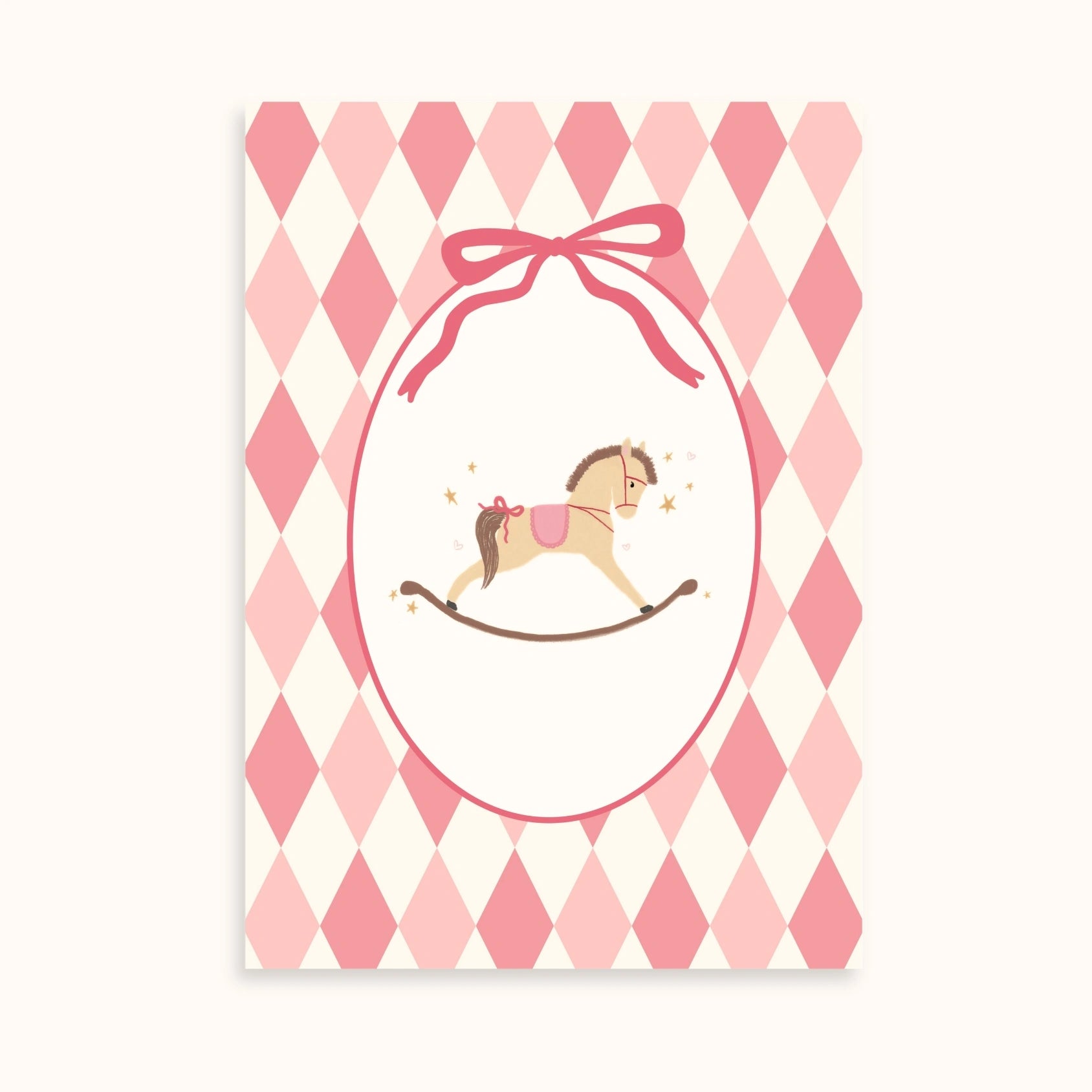Set di 2 stampe murali per cameretta da bambina