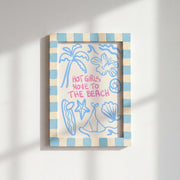 Hot Girls Beach – Coastal Wall Art