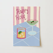 Drink for Bar Cart Decor – Kitchen Wall Art