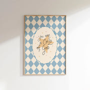 Chid of God and Stars - Nursery & Kids Wall Art