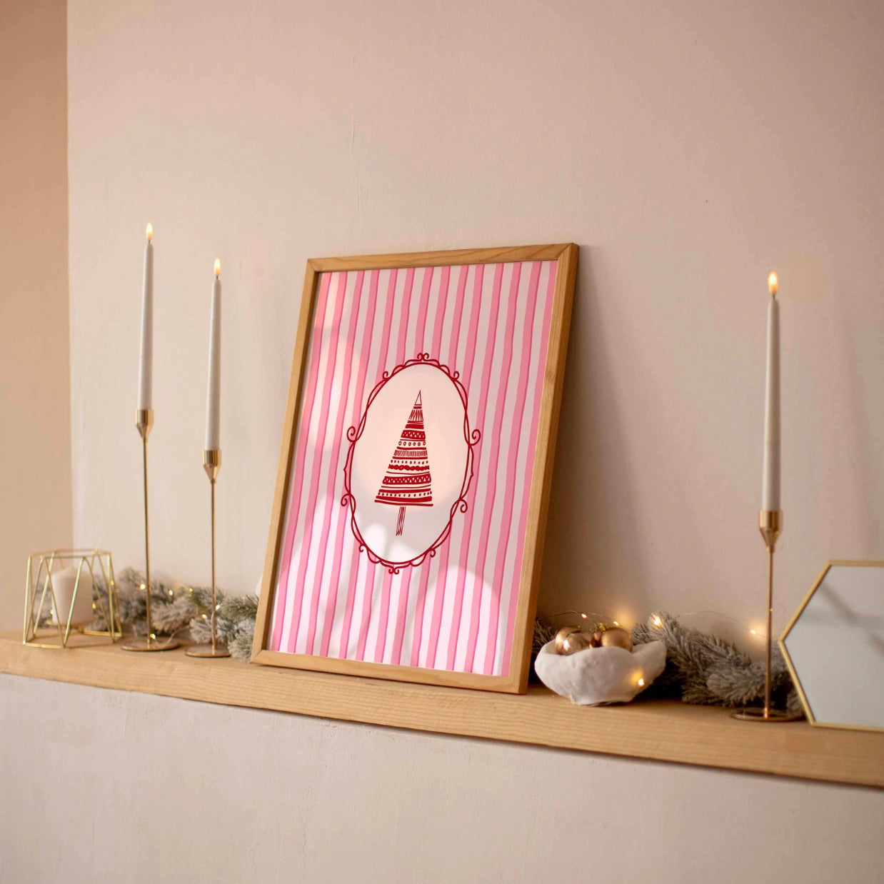 Hand-Drawn Tree Prints