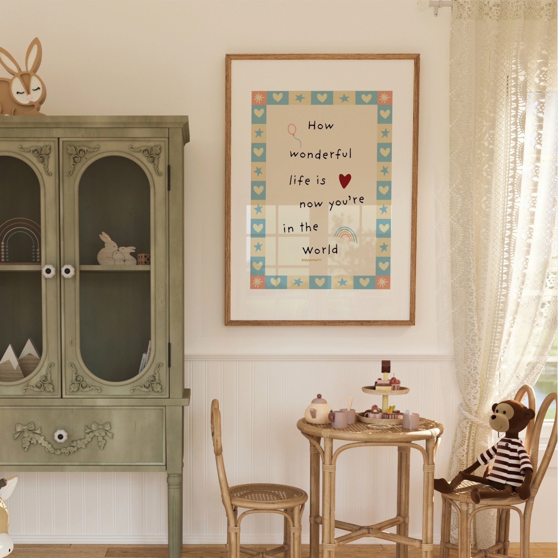 Stampa per cameretta Sweet Folk