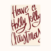 Traditional Xmas Wreath & Holly Jolly Quotes – Set di 2 poster natalizi