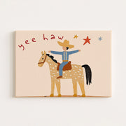 Little Rodeo Cowboy – Nursery & Kids Canvas Wall Art