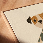 Dog on Skateboard – Nursery & Kids Canvas Wall Art