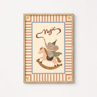 A Little Rocking Horse Magic – Nursery & Kids Wall Art