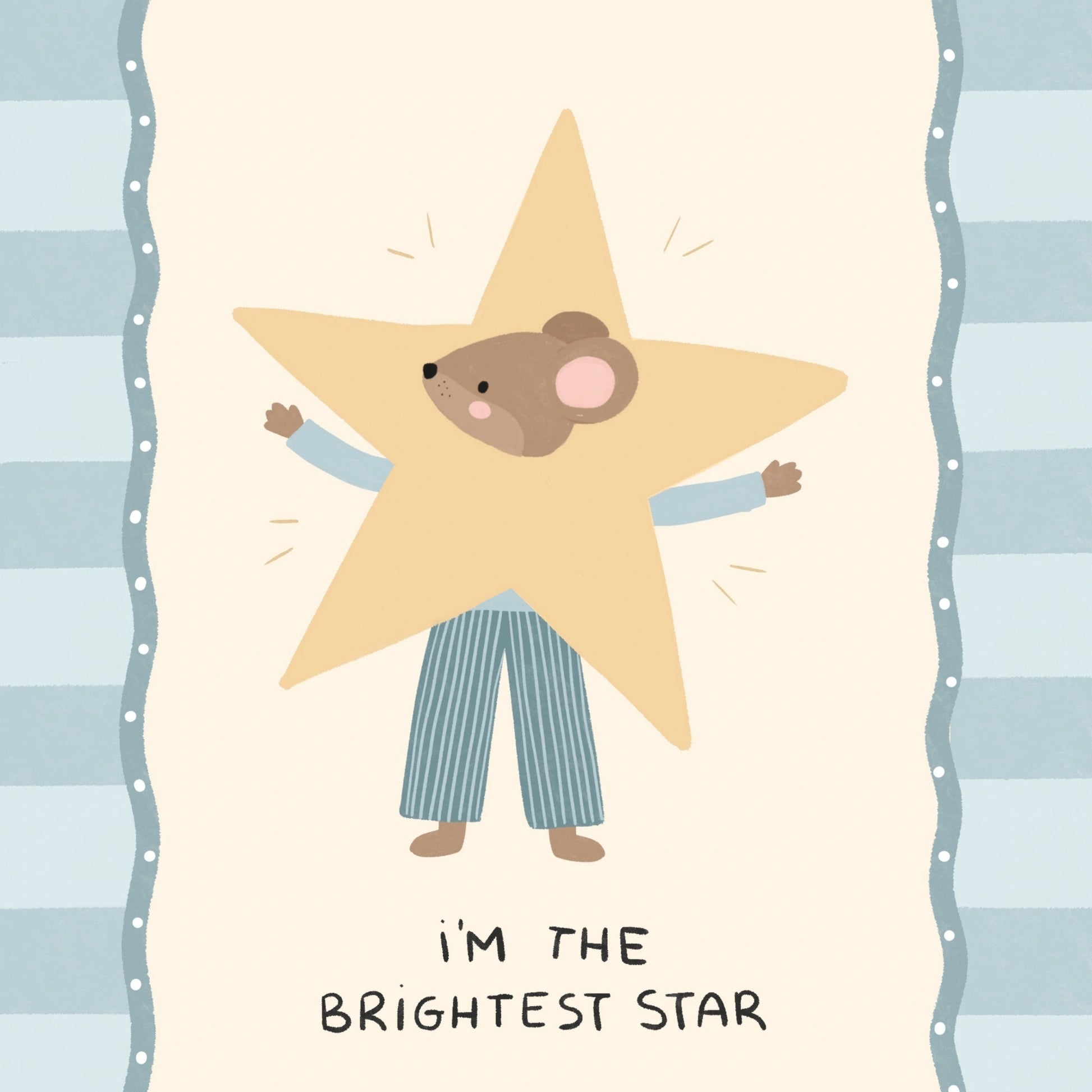 Brightest Star Nursery Print