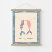Mermaid Tail Wall Art