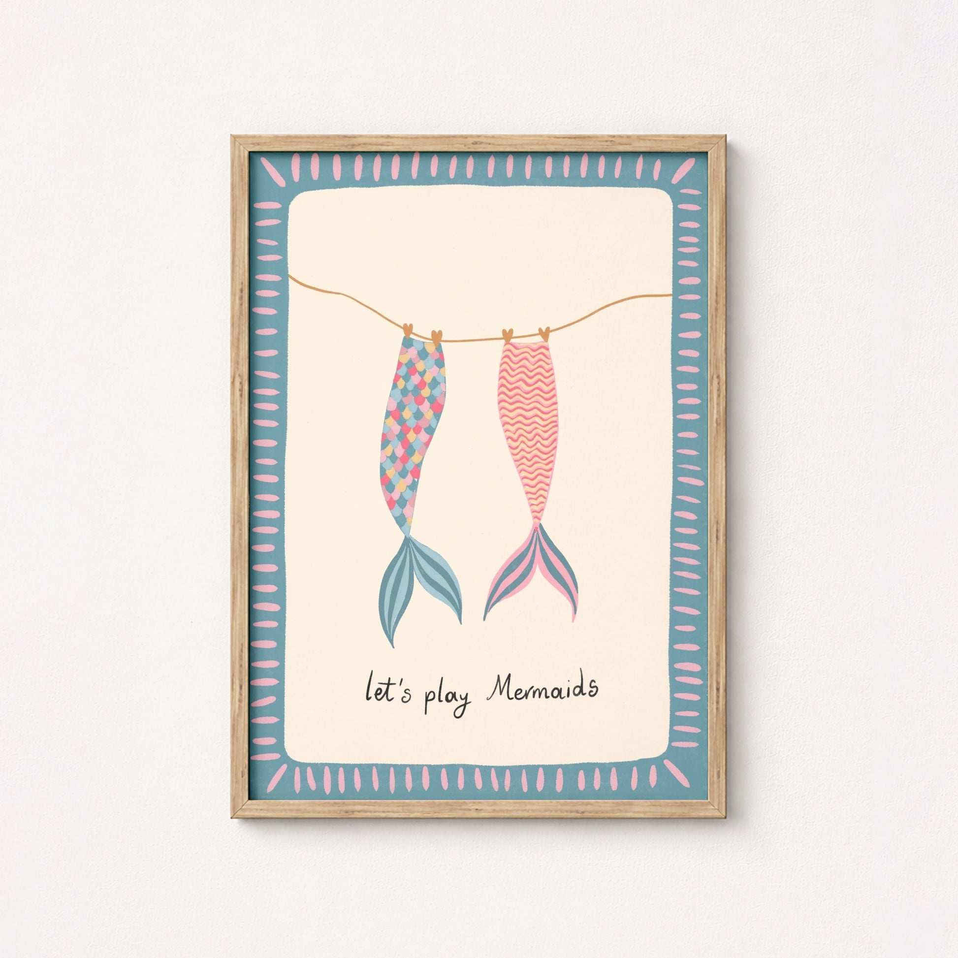 Mermaid Tail Wall Art