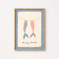 Mermaid Tail Wall Art