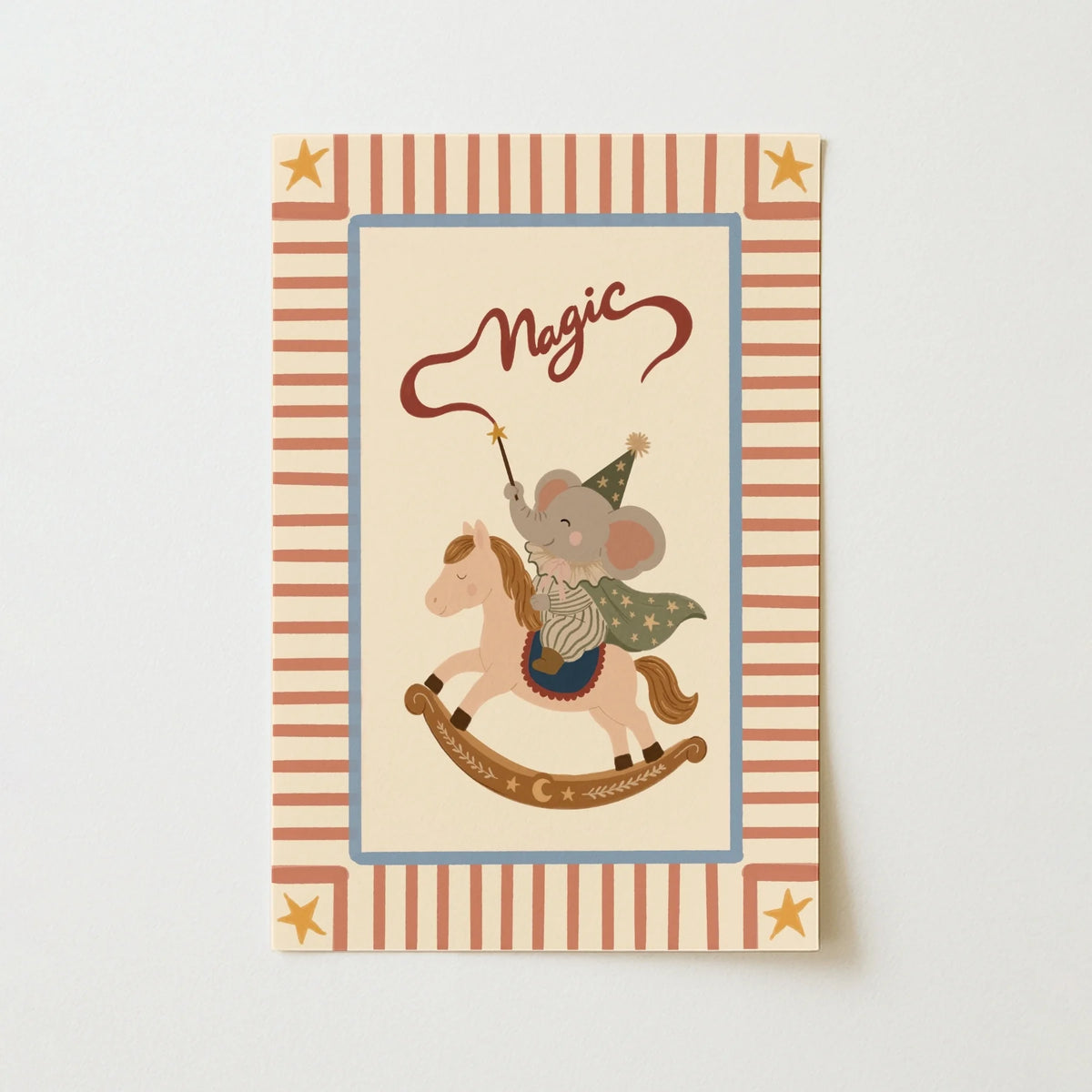 A Little Rocking Horse Magic – Nursery & Kids Wall Art