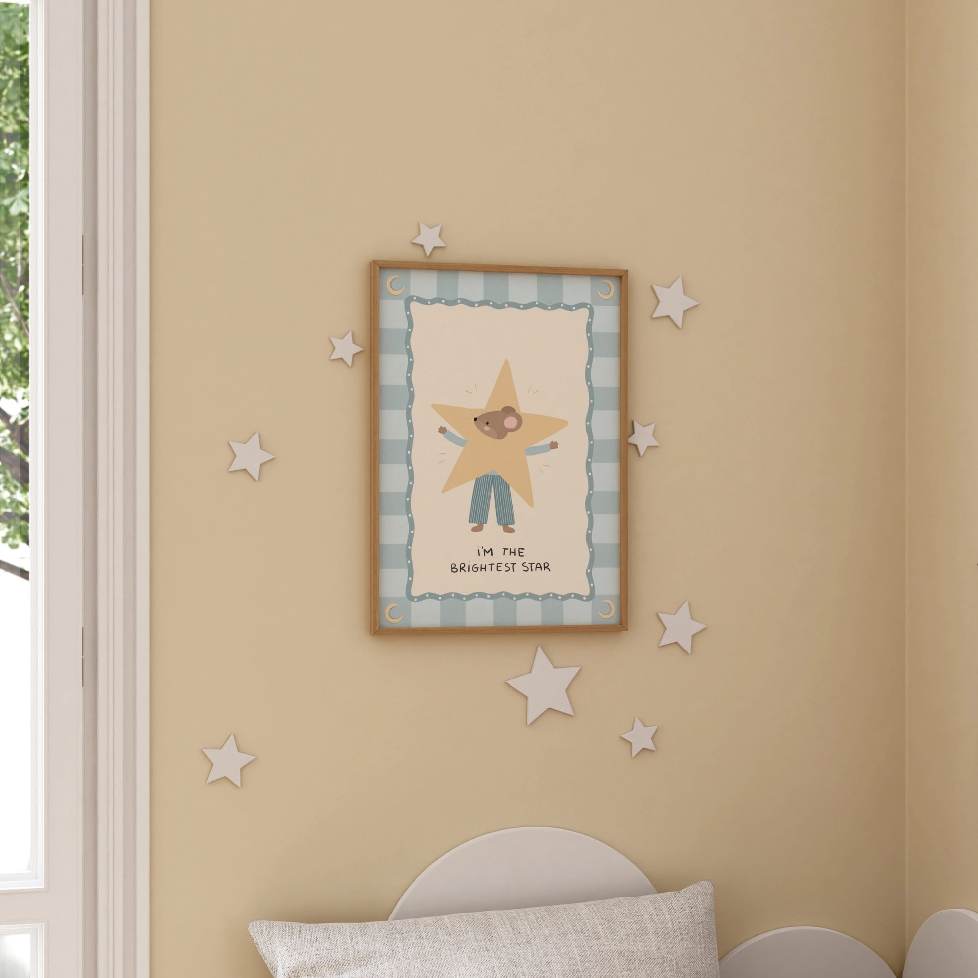 Brightest Star Nursery Print