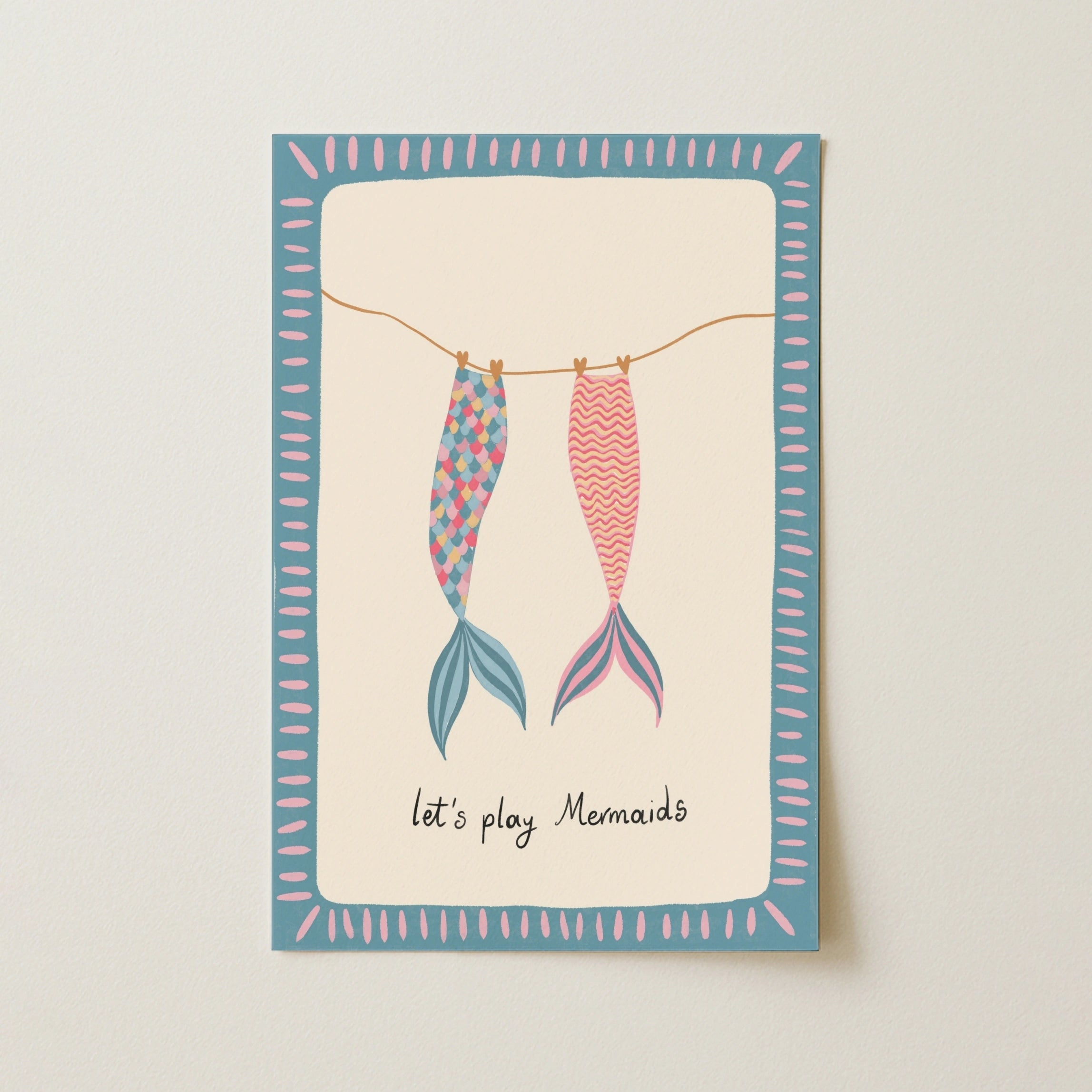 Mermaid Tail Wall Art