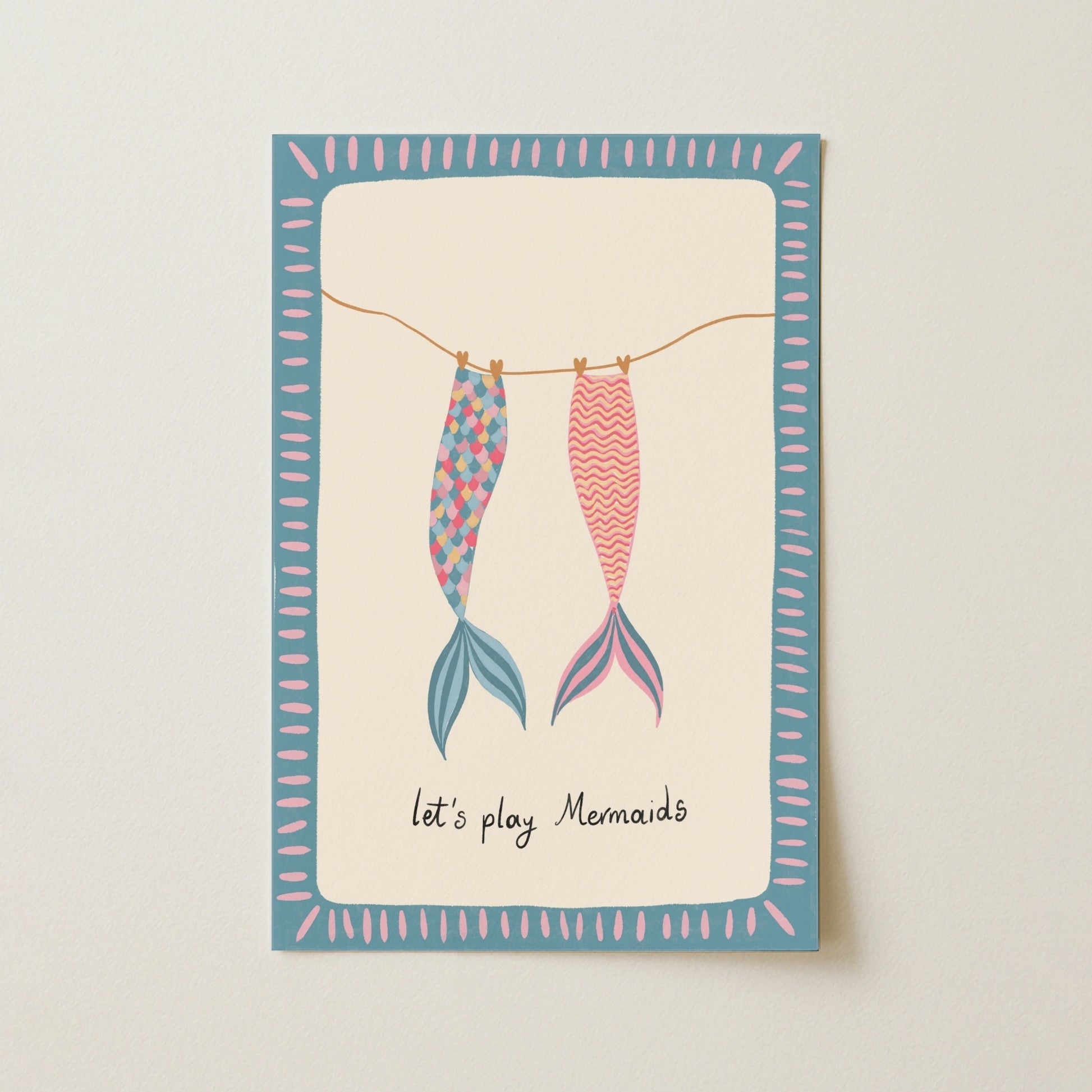 Mermaid Tail Wall Art