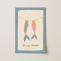 Mermaid Tail Wall Art