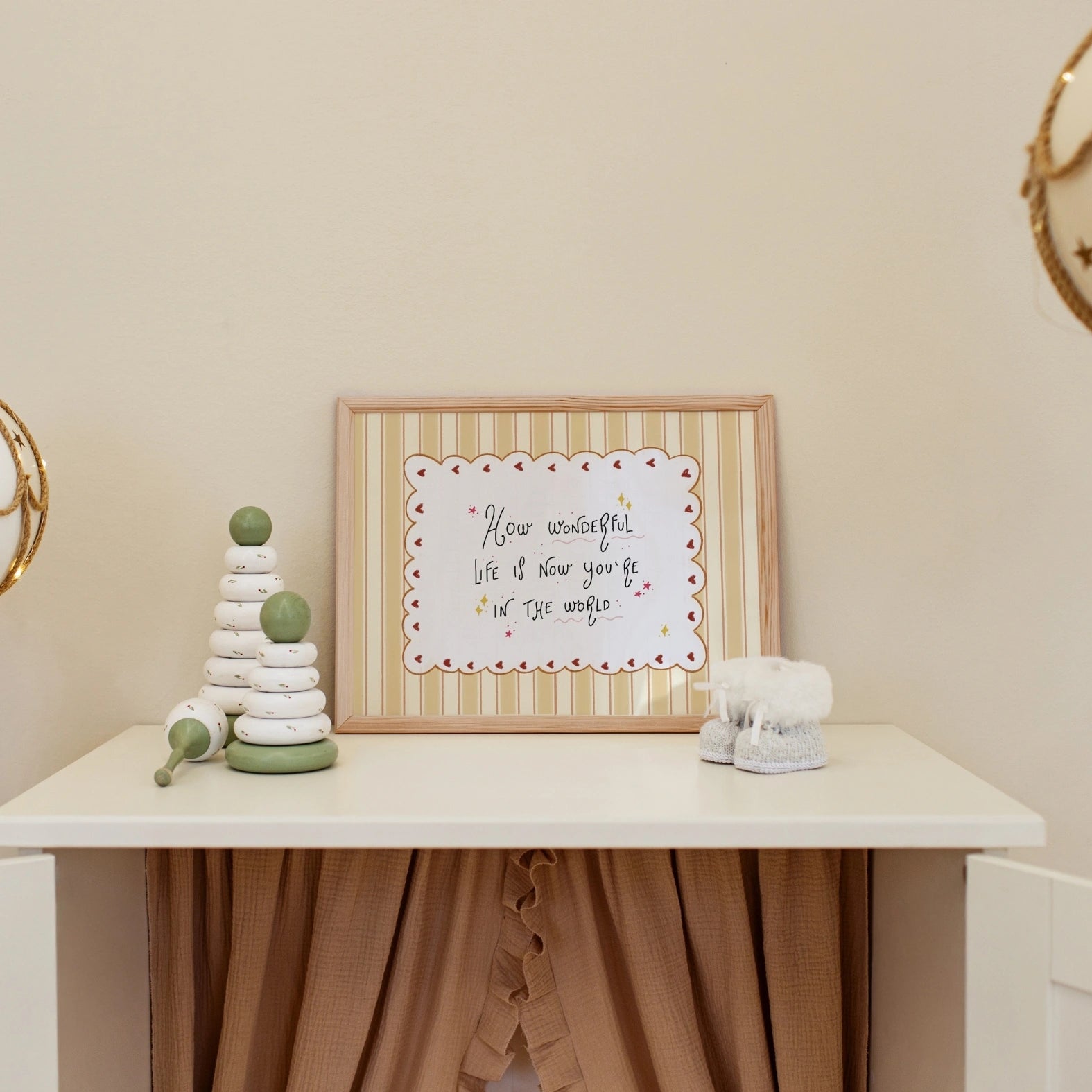 Décoration de chambre de bébé