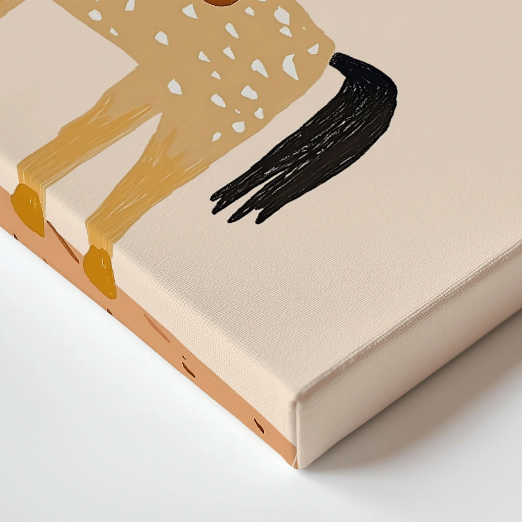 Yee Haw Cowboy Nursery Canvas Print