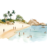 Tropical Beach – Coastal Wall Art