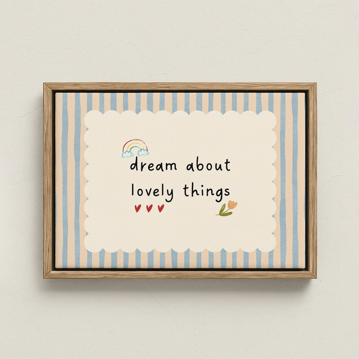 Framed canvas