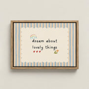Whimsical Quote – Nursery & Kids Canvas Wall Art