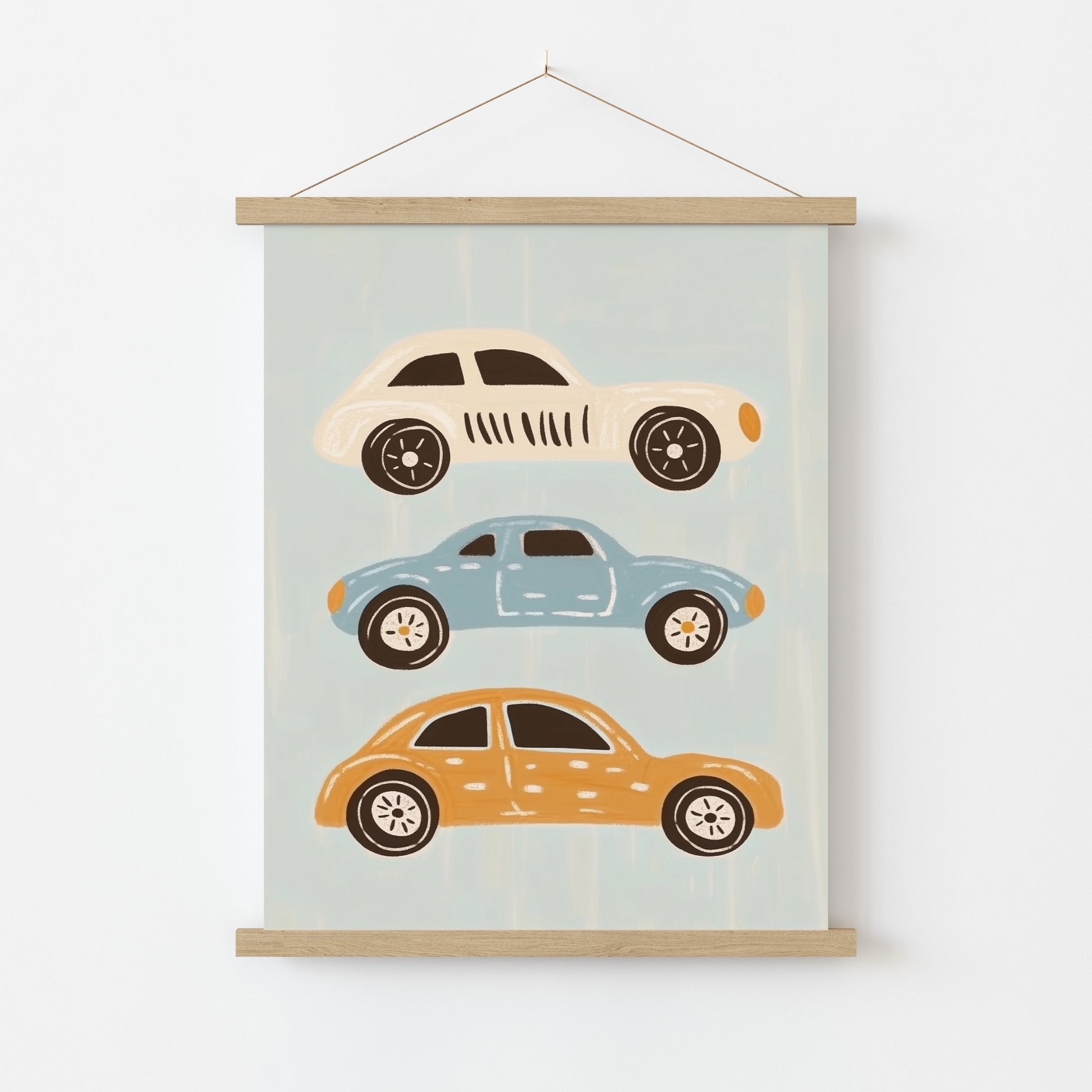 Vintage Cars Wall Art – Boys Room Decor