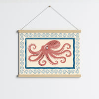 Vintage Octopus Wall Art