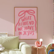 What a Friend We Have in Jesus – Christian Wall Art