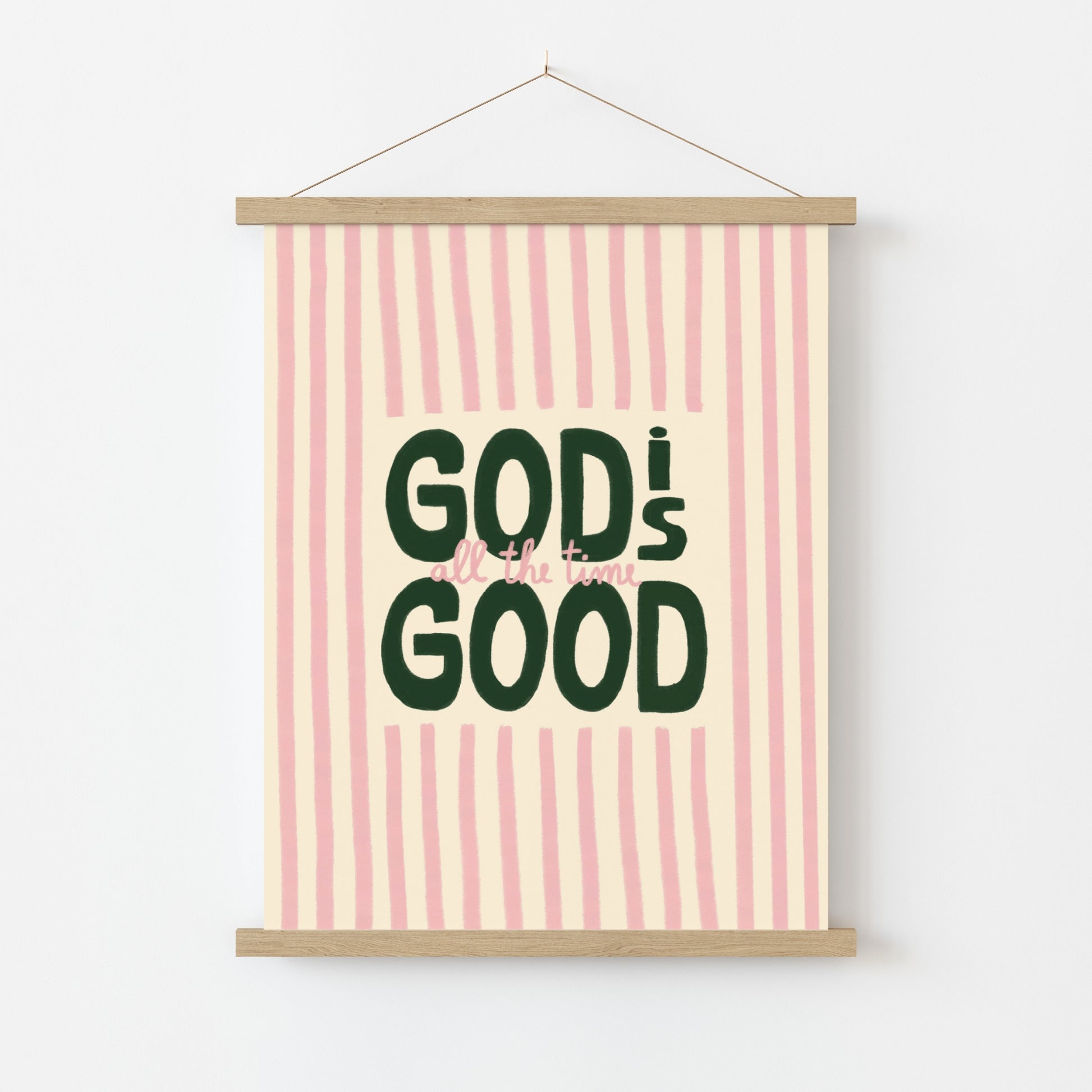 Impresión Inspiradora para el Hogar Cristiano, Decoración Cristiana para Pared