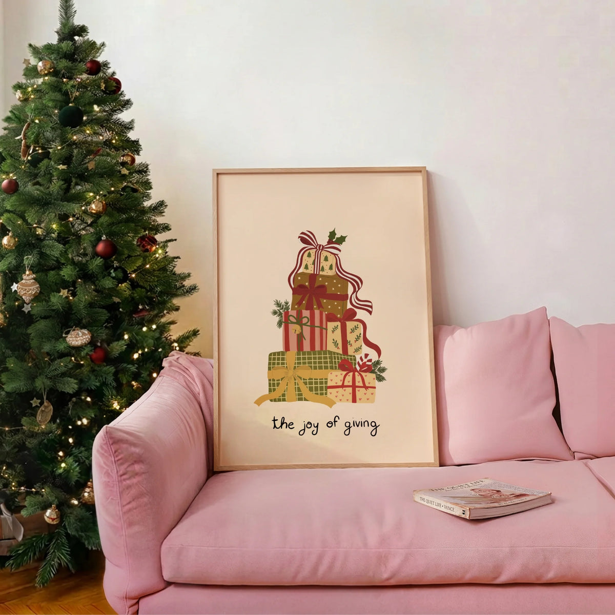 The Joy of Giving – Poster di Natale