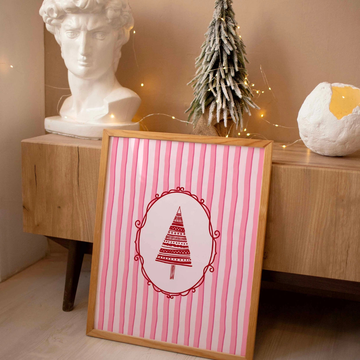 Hand-Drawn Tree Prints