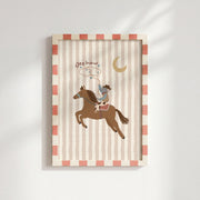 Moonlight Cowboy Ride – Nursery & Kids Wall Art