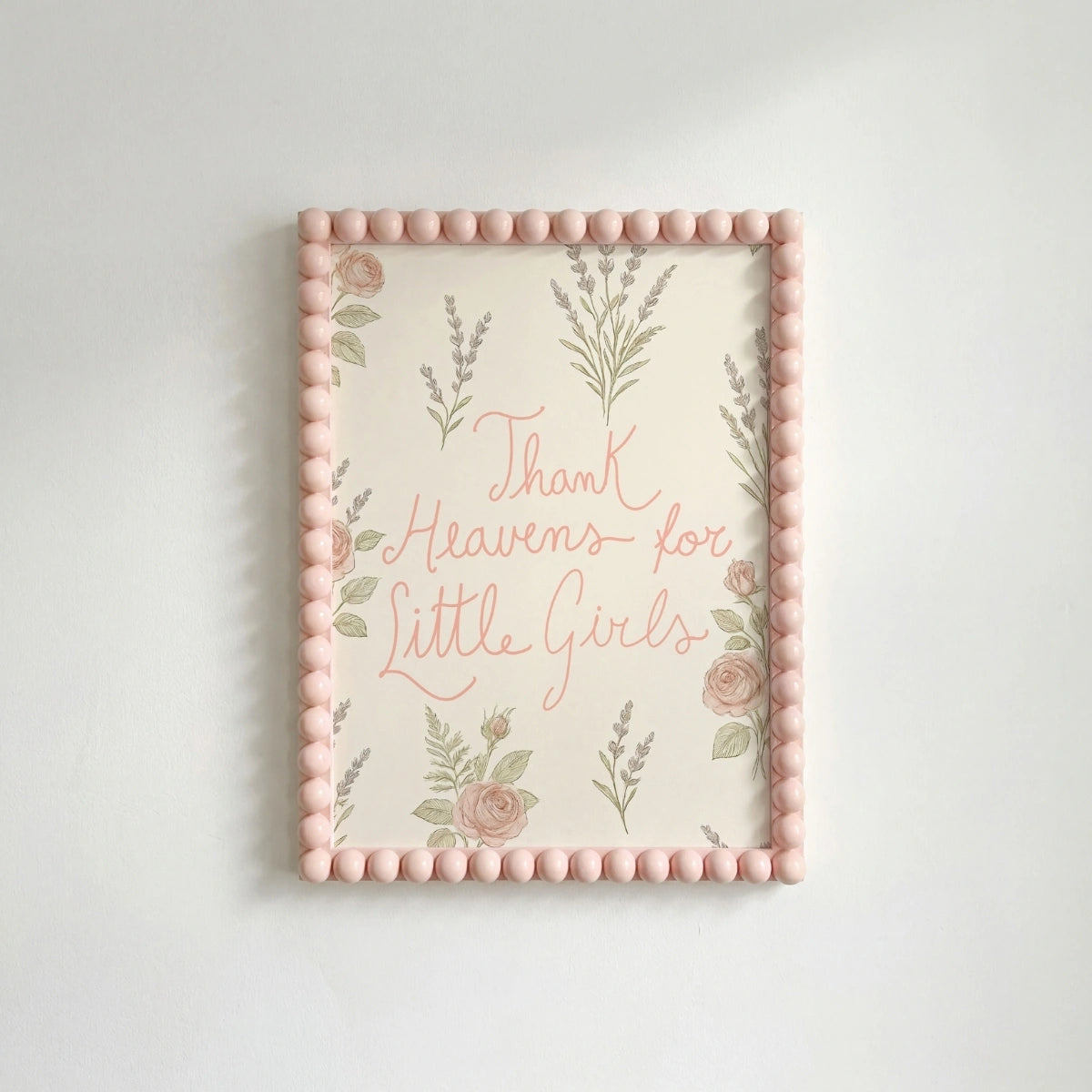 Thank Heavens for Little Girls, Christian Nursery Decor
