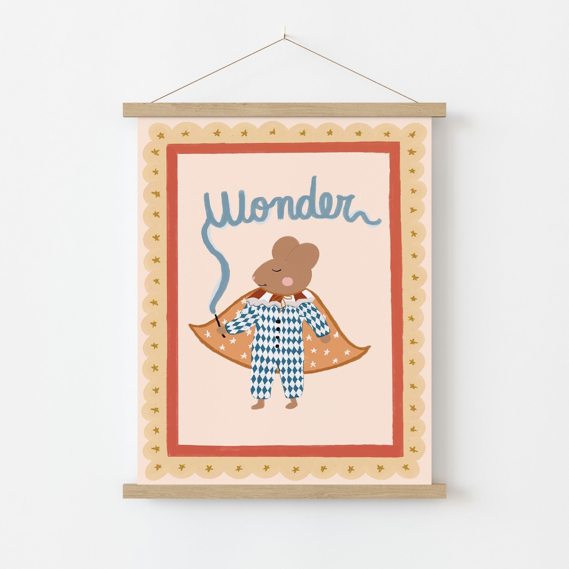 Wonder Mouse Nursery Print