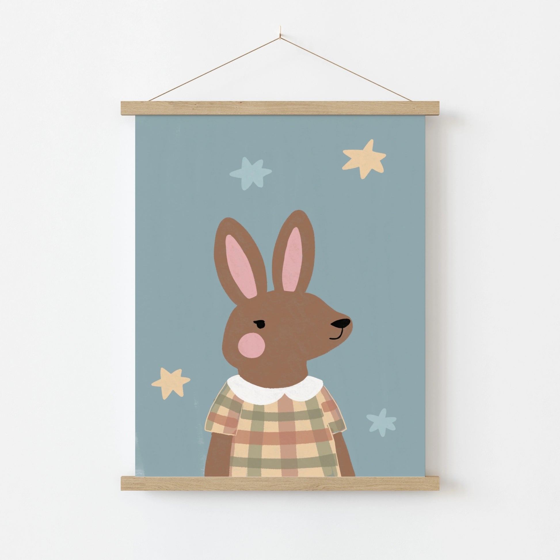 Cute Rabbit Kids Print