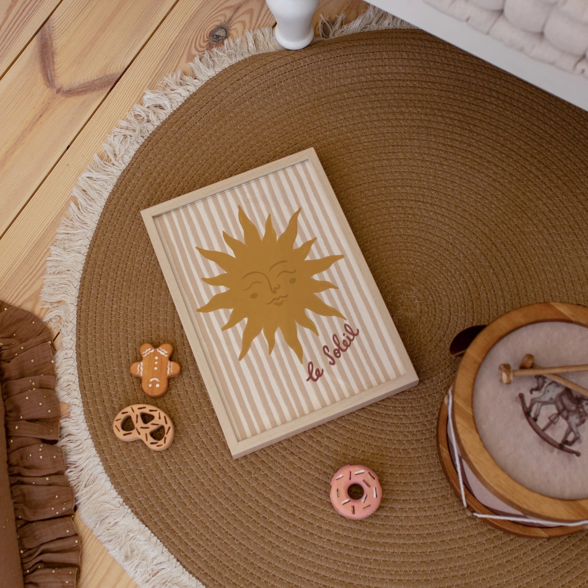 Le Soleil Nursery Print