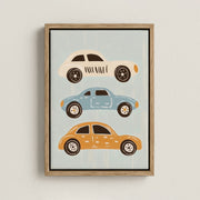 Vintage Cars – Nursery & Kids Canvas Wall Art