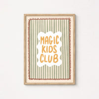 Magic Kids Club – Poster per bambini